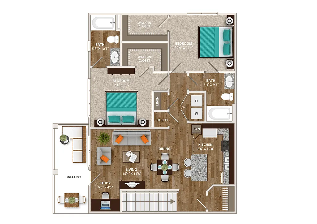Floor plan B2E