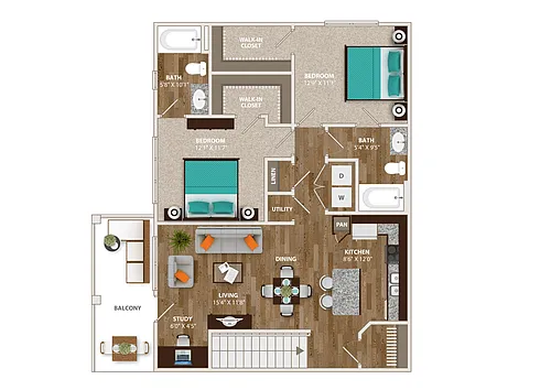 Floor plan B2E