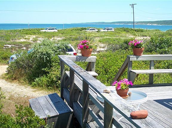 view from main house