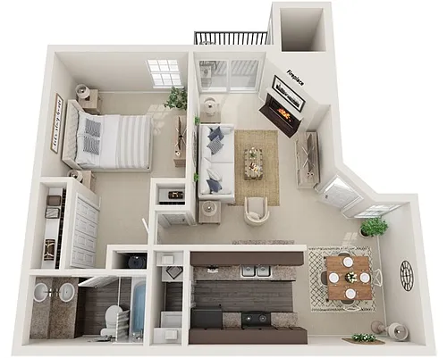 Floor plan B
