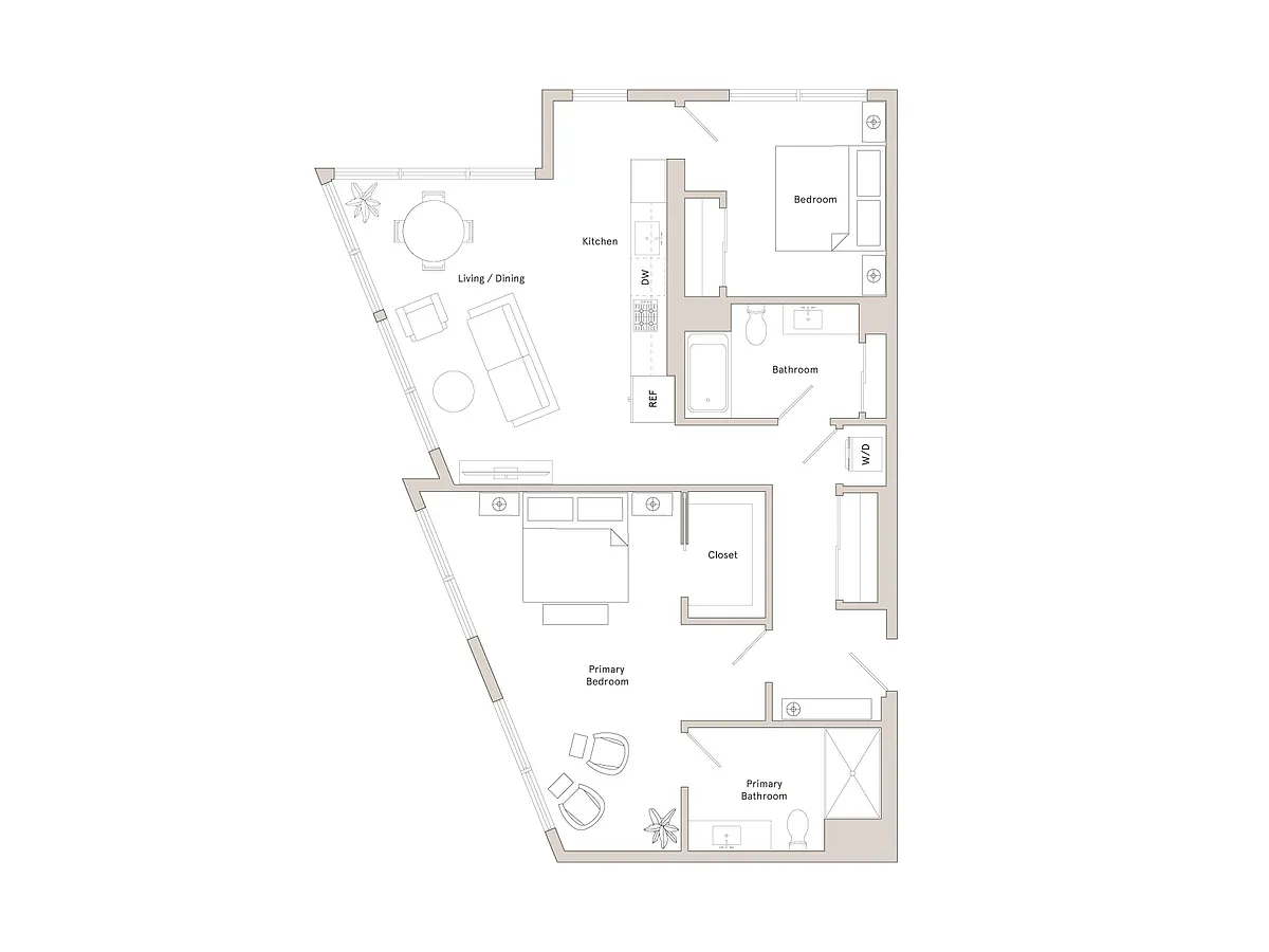 Floor plan B13