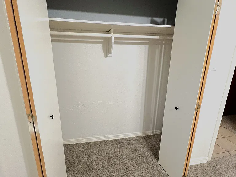 Double door closet in bedroom #3