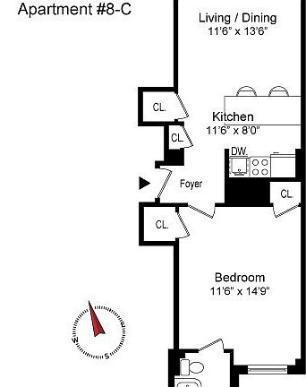 4th image of 116 W 72nd St APT 8C