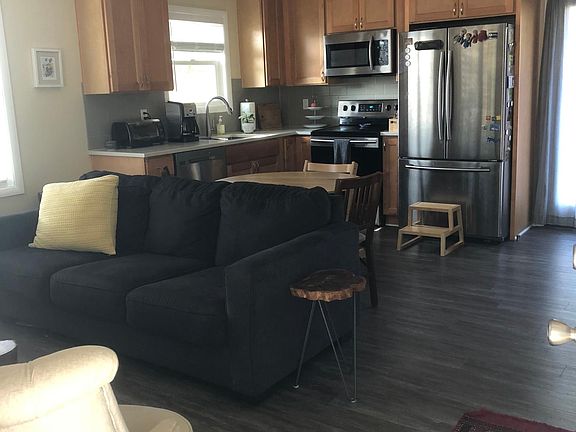 Kitchen/living from front entry