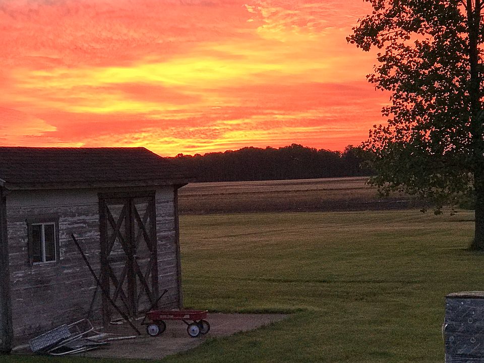 Back yard sunrise