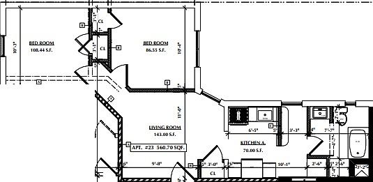 2nd image of 4016 Crescent St APT 33