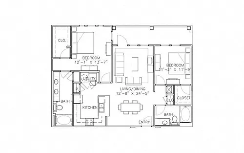 Floor plan St. Helena