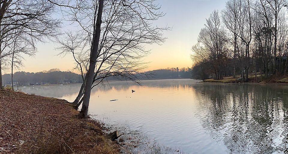 Misty morning on your lake