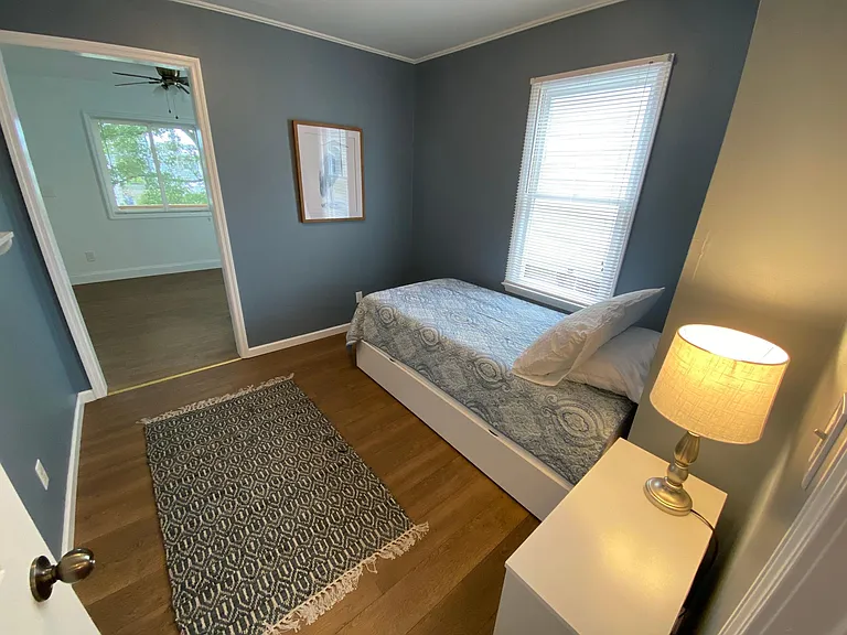 Twin trundle bed -- this room leads into the upstairs living room and then one of the three bedrooms that has a king bed