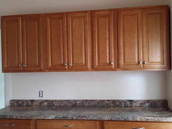 Freshly wanted kitchen. Cabinets in pristine condition