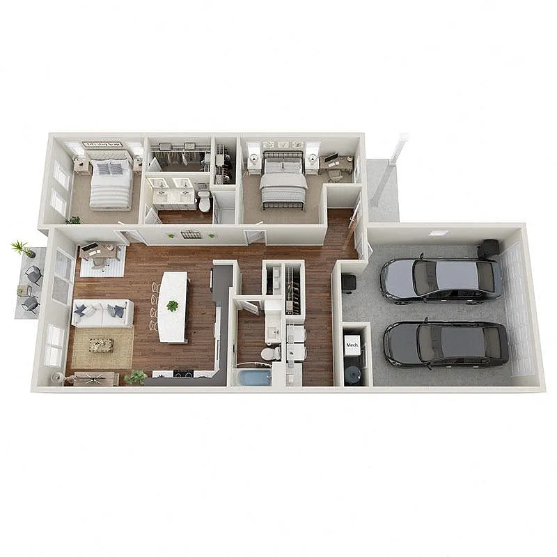 Floor plan B1