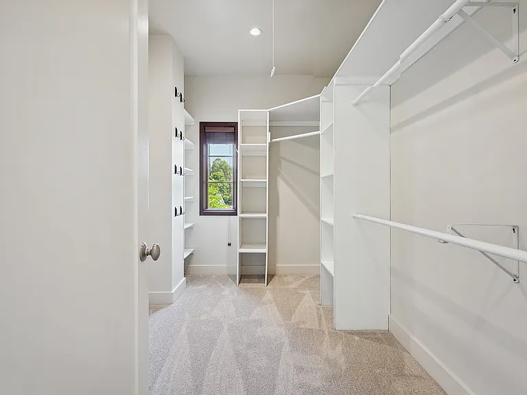 primary walk-in closet