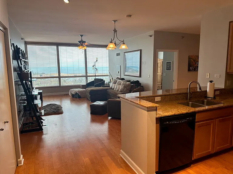 Kitchen to living room