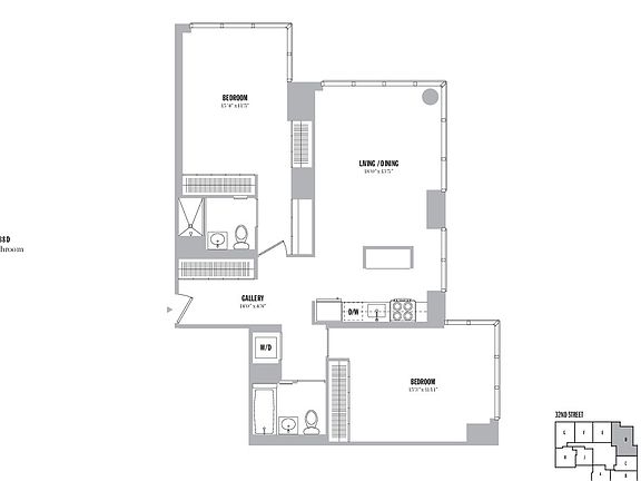 2nd image of 885 6th Ave APT 28d