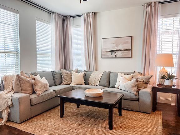 Main level living area - plenty of natural light