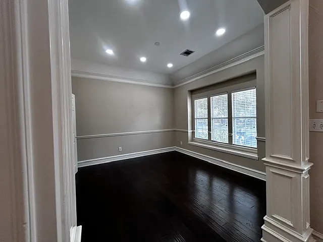 Formal dining, second office or flex room