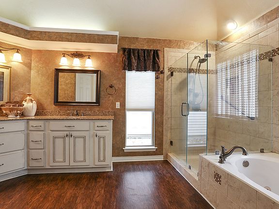 Lavish updated Master bath