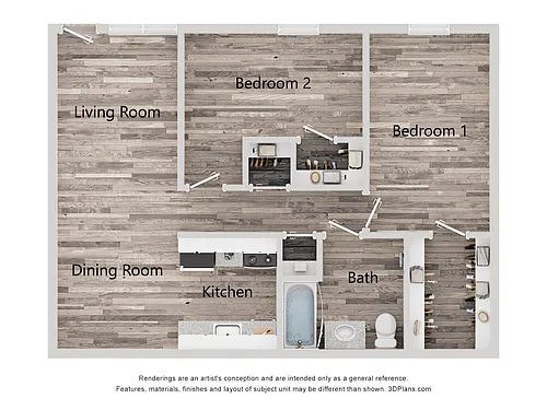 Floor plan B1