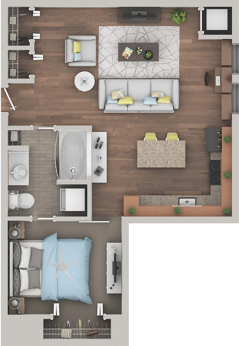 Floor plan Plan A4
