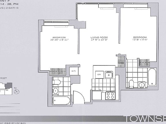 2nd image of 350 W 37th St APT 21F