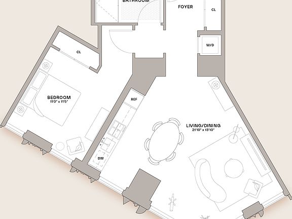 2nd image of 55 Fleet St #42H