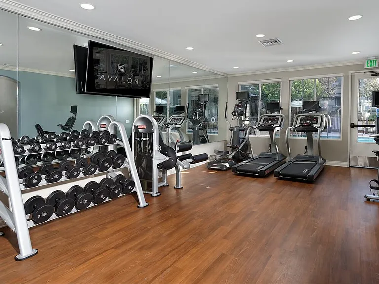 Fitness center With cardio and strength equipment