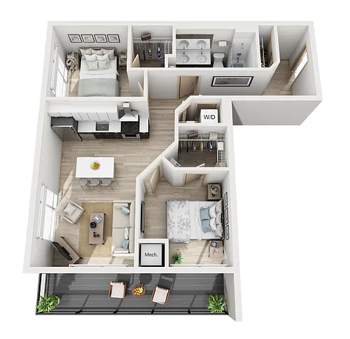 Floor plan N