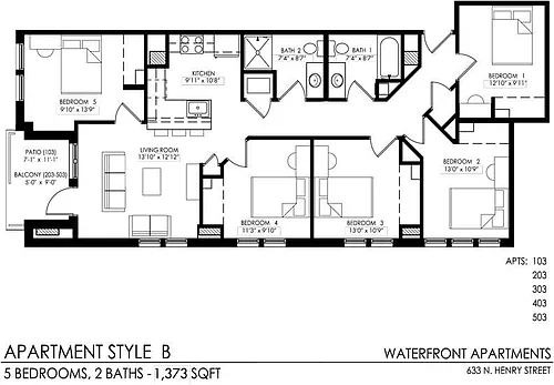Floor plan B