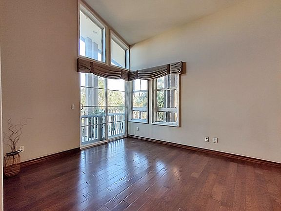 Family room area with access to wrap around balcony