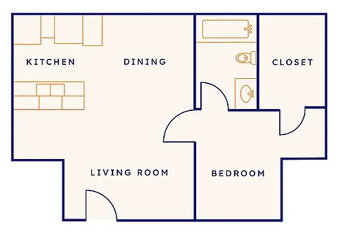 Floor plan B2