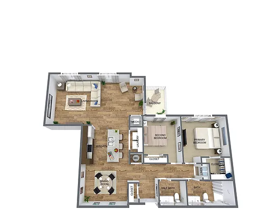 Floor plan White Cedar