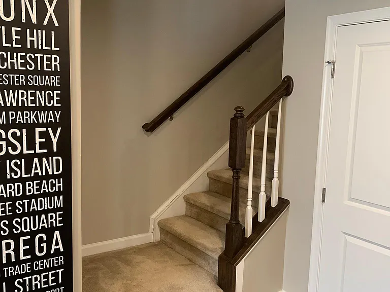 First level stairwell to main level