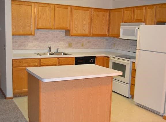 Open and Bright Kitchen with sky tunnel for extra light.