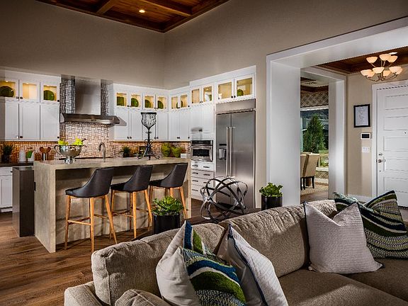 Open kitchen with an abundance of counter space