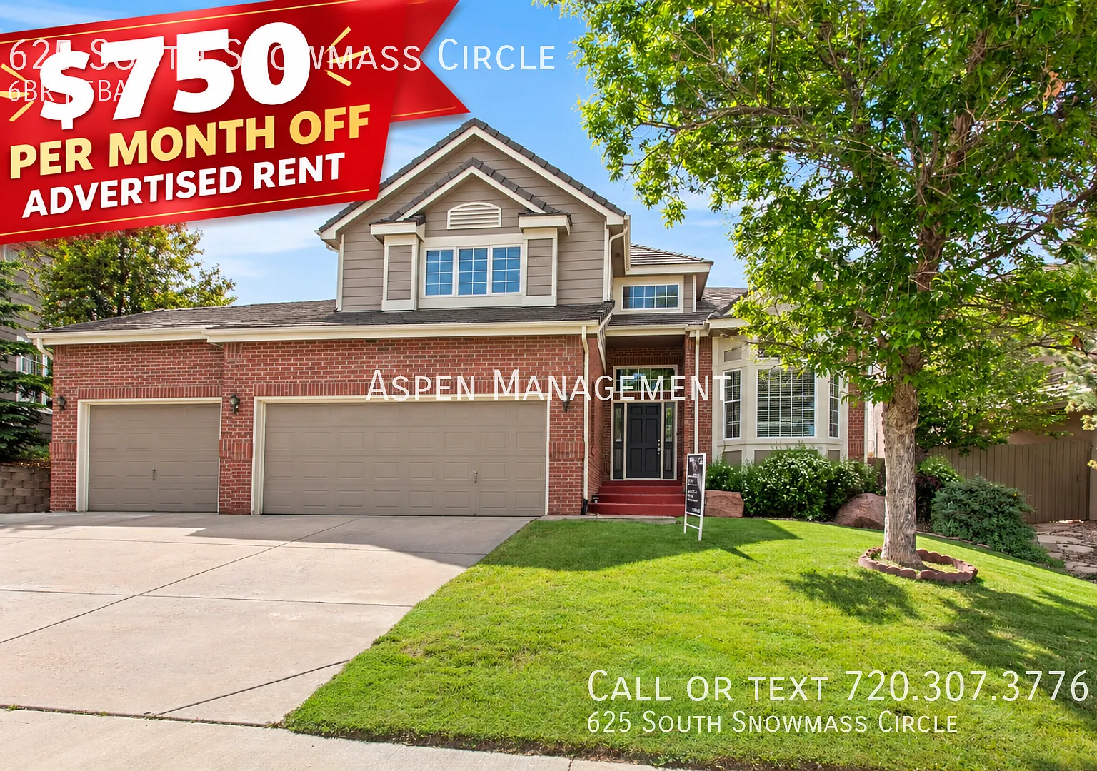 Executive Rock Creek Home - 5BD/4.5BA - Close to trails and so much more! $750 per month off adve... — Photo 1