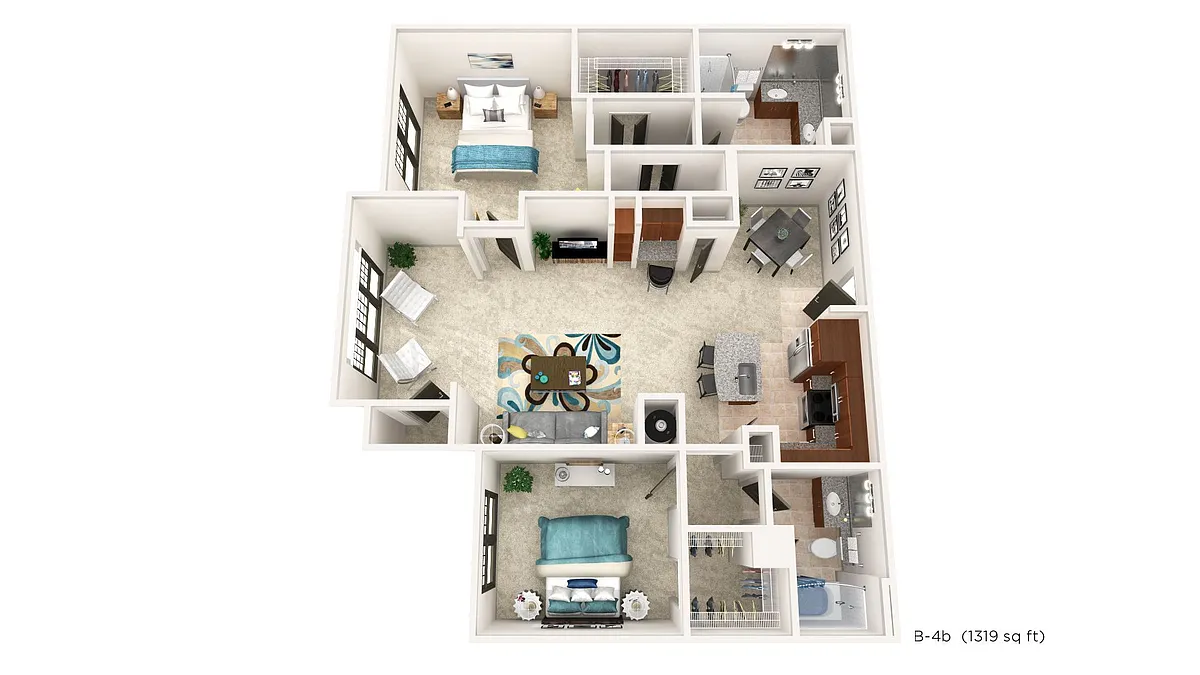 Floor plan B4B