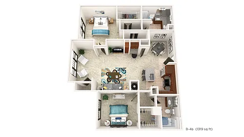 Floor plan B4B