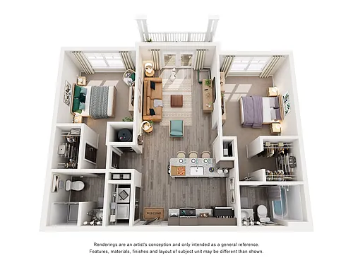 Floor plan Cedar Crest
