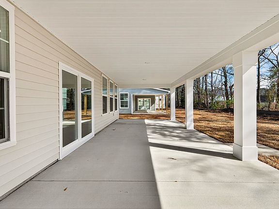 Relax outdoors on the Pritchard s spacious covered patio