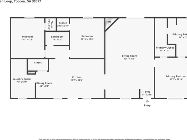 35 Jordan Loop, Toccoa, GA 30577