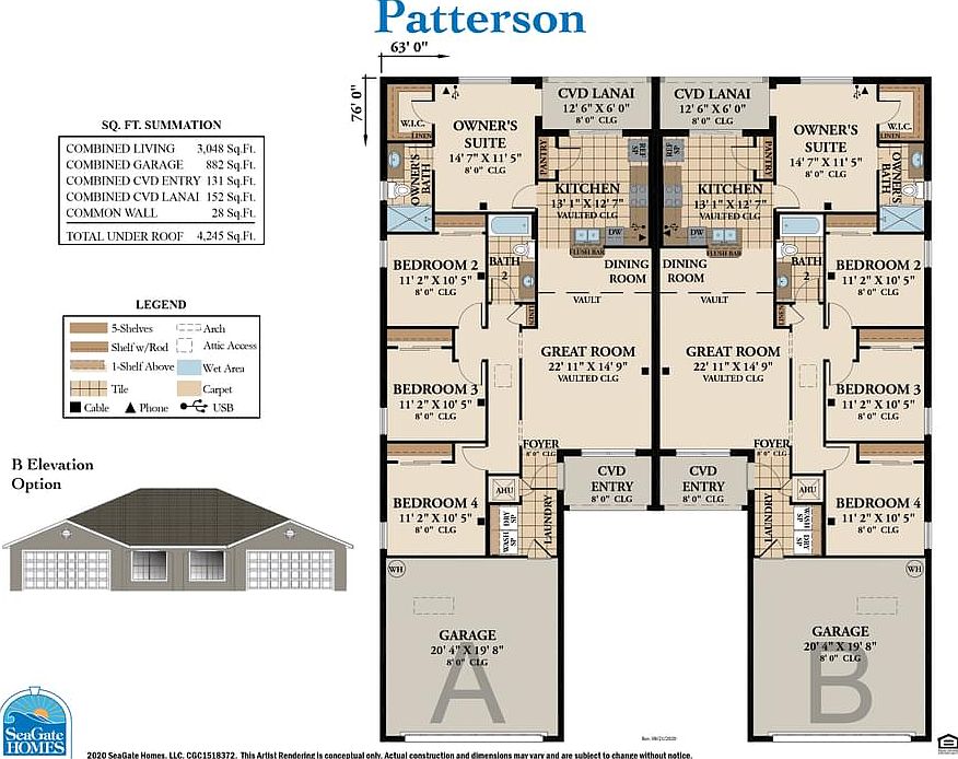 Patterson Floor Plan