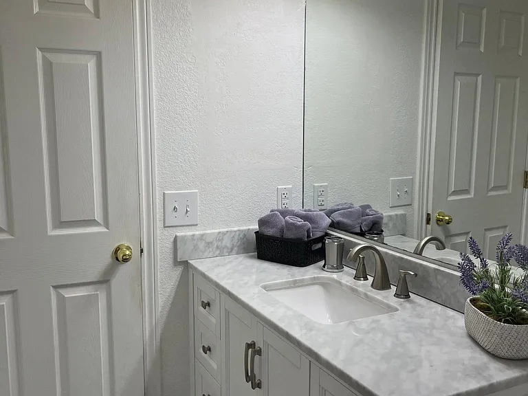 En-suite with deep tub and recently updated.