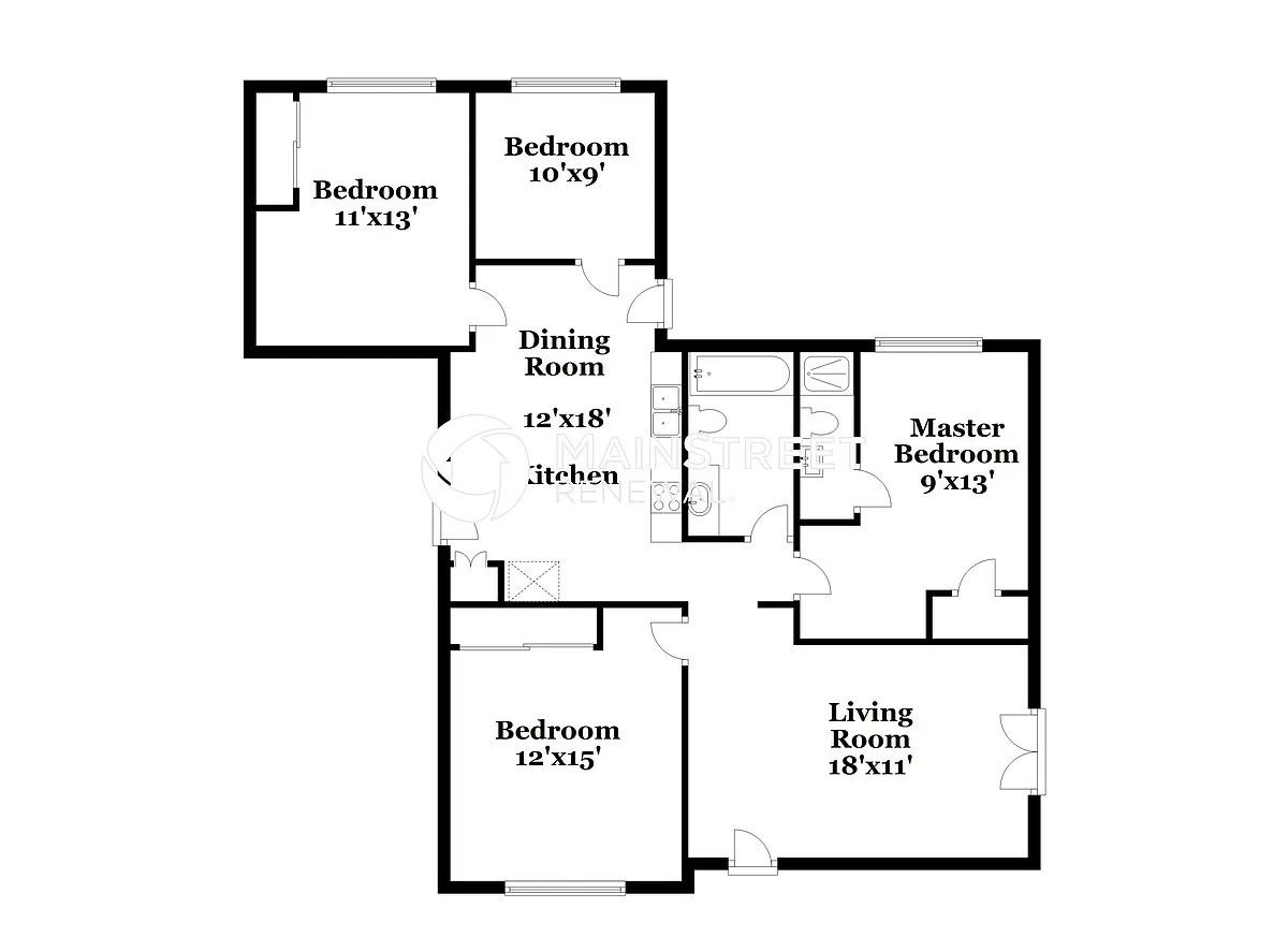 Floor Plan - 7624 W Osborn Rd