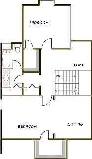 2nd level floor plan