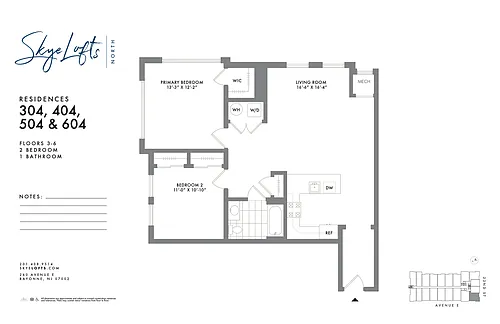 Floor plan 504