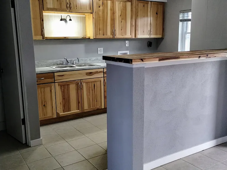 NEW CABINETS IN THE KITCHEN