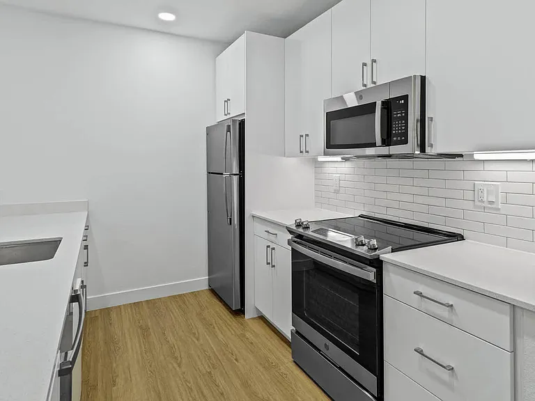 Kitchen with Stainless Steel Appliances