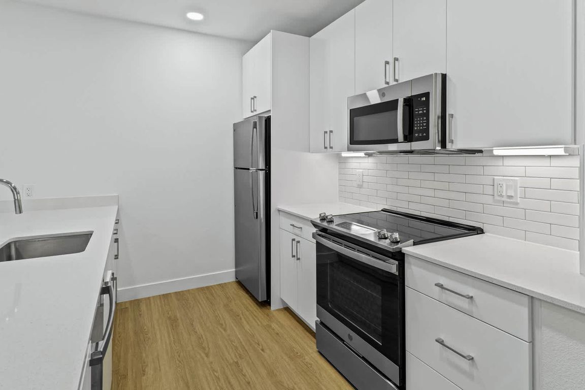 Kitchen with Stainless Steel Appliances