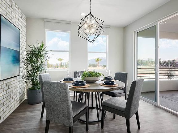 Tempo At The Resort Plan 2 Model Home Dining Room