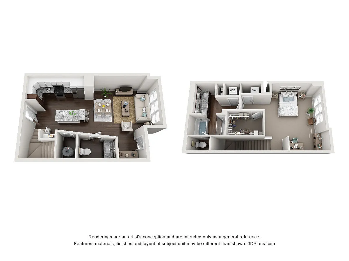 Floor plan Townhouse 1